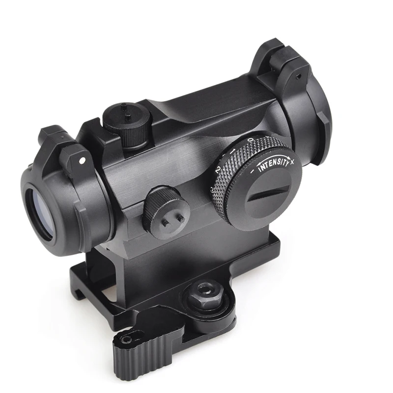 SEIGNEER тактическое увеличение 1x 2MOA T2 Red Dot Sight Компактный Red Dot Scope с низким креплением Riser Mount 45 Градусов Крепление со смещением