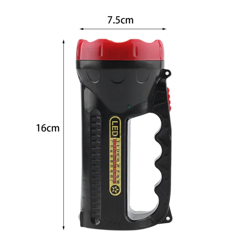 

LED Outdoor Camping Hiking Super Bright Charging Portable Light Flashlight Torch Light Nine Lamp Head 1000mAH