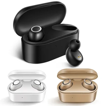 

TWS Bluetooth V5.0 3D Stereo Earbuds In-ear Wireless Touch Control Twin Earphones with Charging Box Auto Pairing Power On/Off