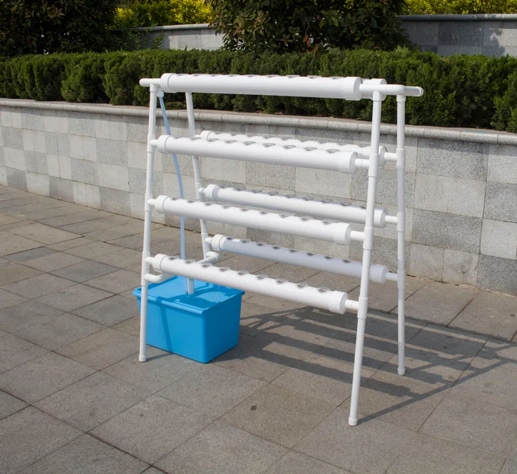Hydroponics system NFT with 72pcs of net cup. Nutrient Film Technique (NFT) Hydroponics system NFT with 72pcs of net cup. Nutrient Film Technique (NFT)