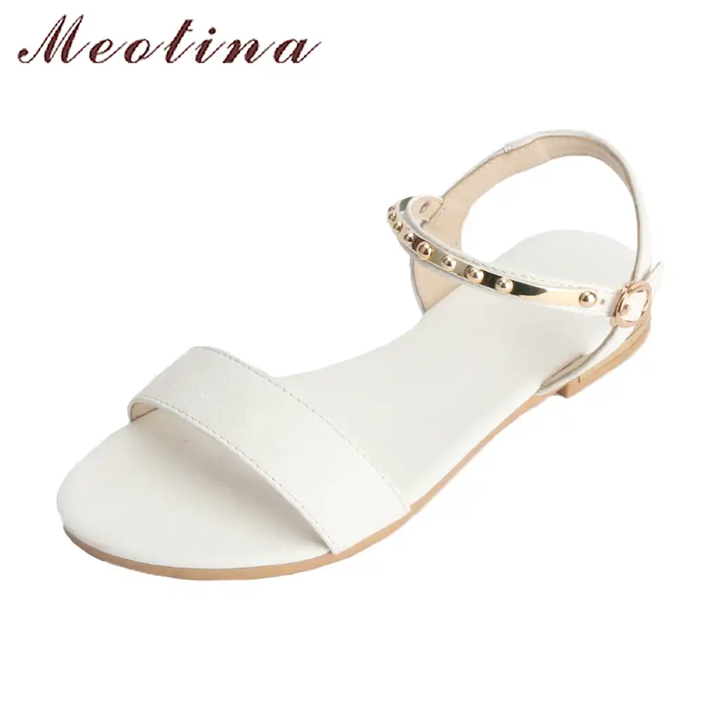 black flats with ankle strap