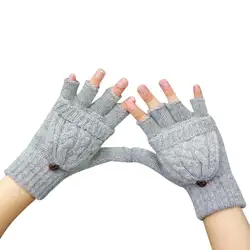 Vestido 2019 перчатки женские теплые зимние перчатки без пальцев митенки теплые женские перчатки дешевые Wholesale17
