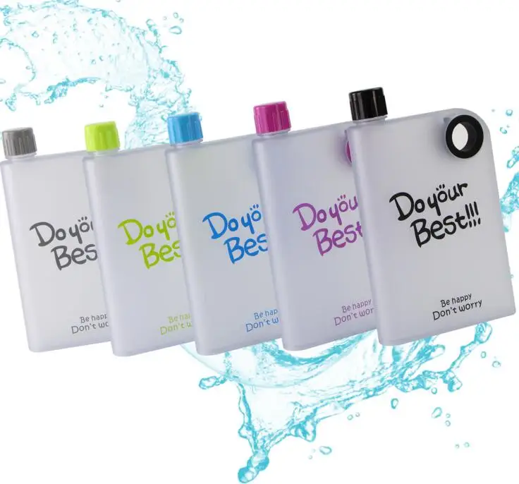 

380ML Creative Sports Climbing Tour Outdoor Water Bottle Notebook Bottle