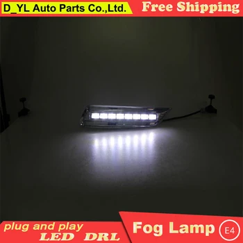 

Car Styling Daytime Running Lights for crosstour LED DRL 2012-2014 crosstour LED Fog Light Front Lamp Automobile Accessories,
