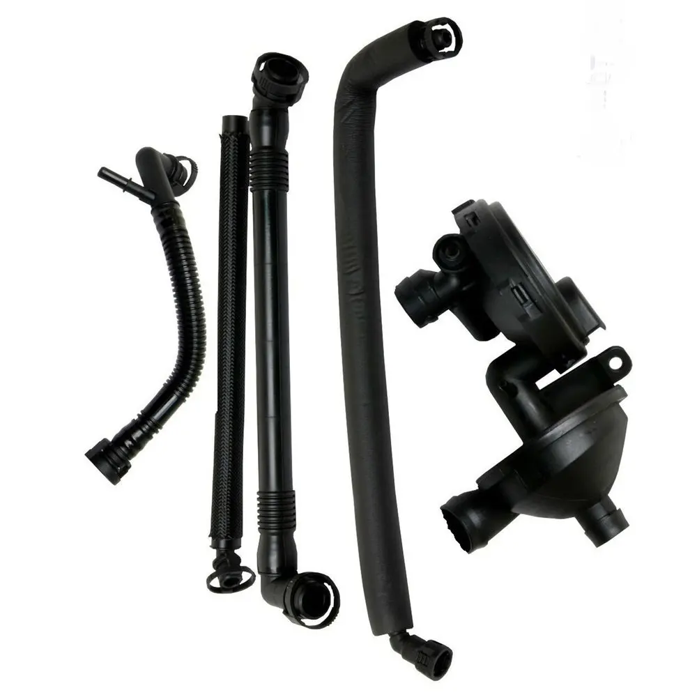

PCV Crankcase Vent Valve & Breather Hose Kit for BMW E46 325i 330i 325Xi 330Xi