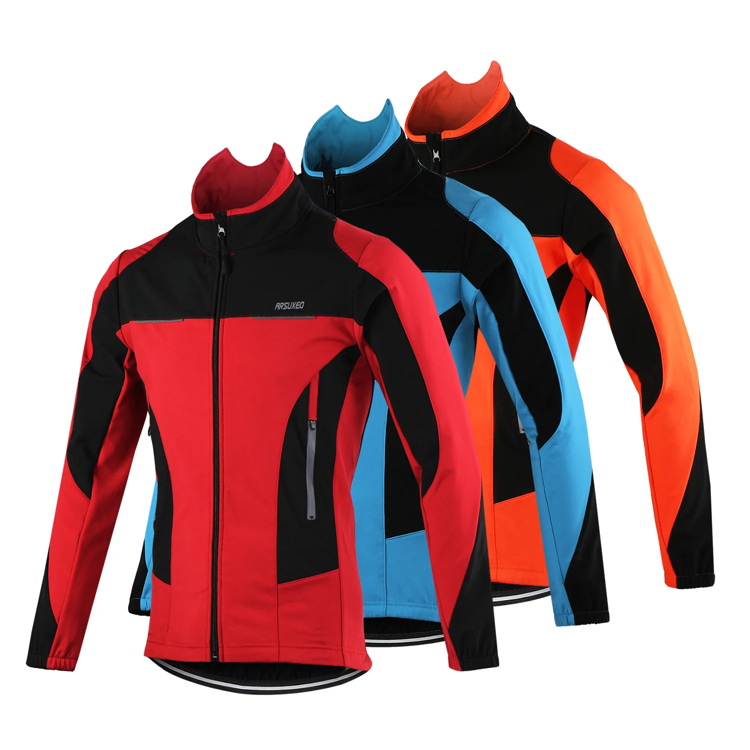 Buy New Winter Men's Cycling Jacket Thermal Fleece