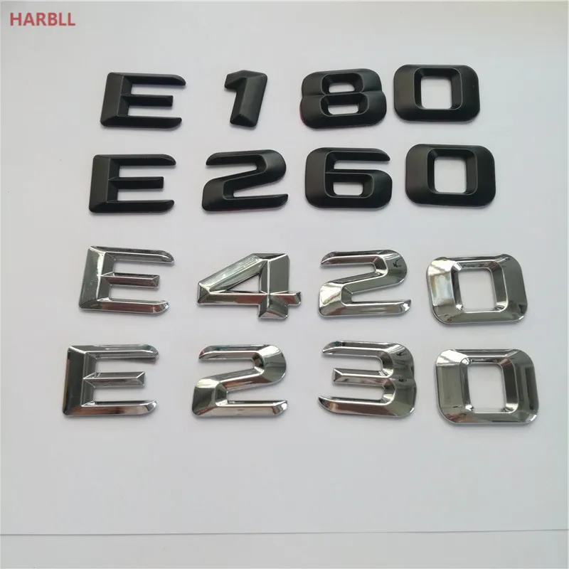 Для Mercedes Benz AMG C CLK CLS Class C43 C55 CL55 CLK55 CLS63 Эмблема багажника наклейка с хромовыми