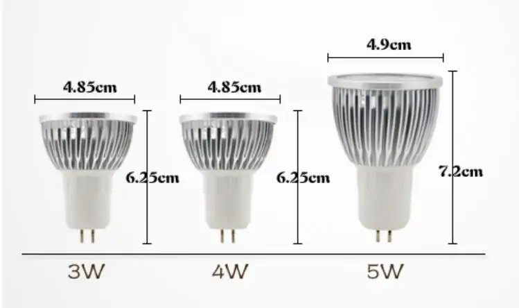 Затемнения нерегулируемых 3 W GU10 E27 E14 GU5.3 MR16 12 V наивысшая Мощность gu10 led лампа, белый gu10 led светодиодный прожектор