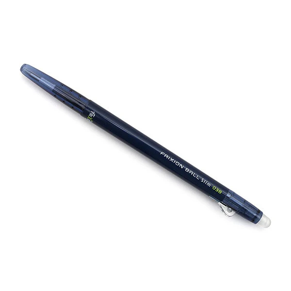 [Стираемая ручка] гелевая ручка пилот тонкий 0,38 мм FriXion Милая школьная Ручка Скрапбукинг каракули японский кавайный канцелярский LFBS-18UF - Цвет: Blue Black (BB)