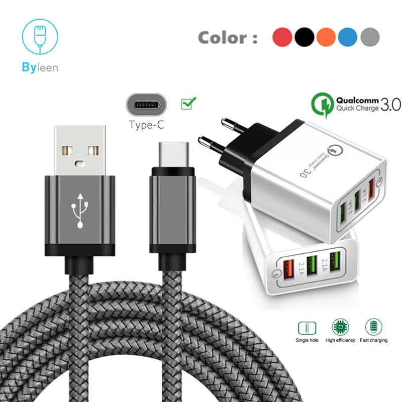 Короткий USB кабель типа C для быстрой зарядки Meizu Pro 7 6S 6 MX6 Xiaomi Mi 8 6X A1 5X Mix 4C адаптер