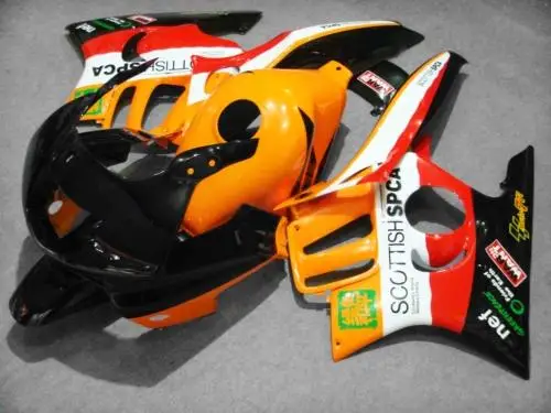 Набор обтекателей мотоцикла для HONDA CBR600F3 95 96 CBR600 F3 CBR 600F3 1995 1996 600 ABS оранжевый