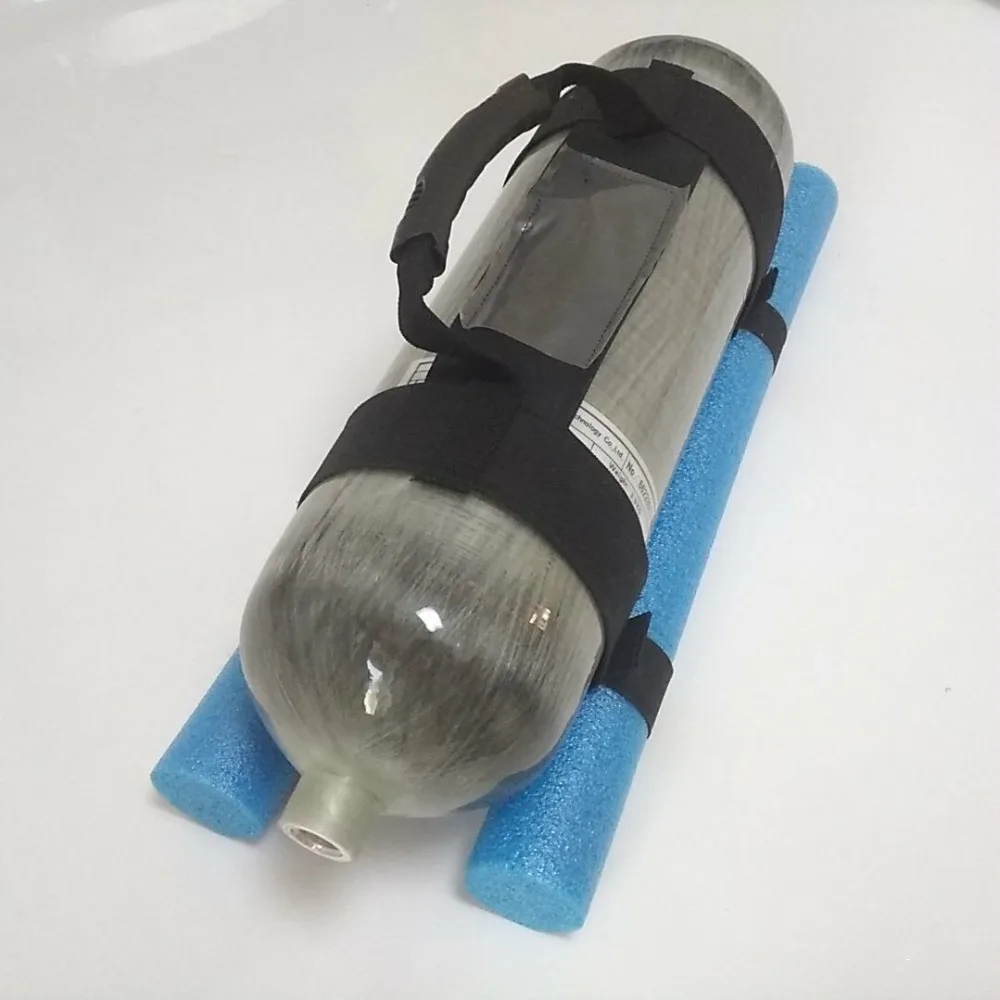 

China handmade portable 6.8L 30Mpa 4500psi carbon fiber cylinder sponge cover gas bottle protector-J