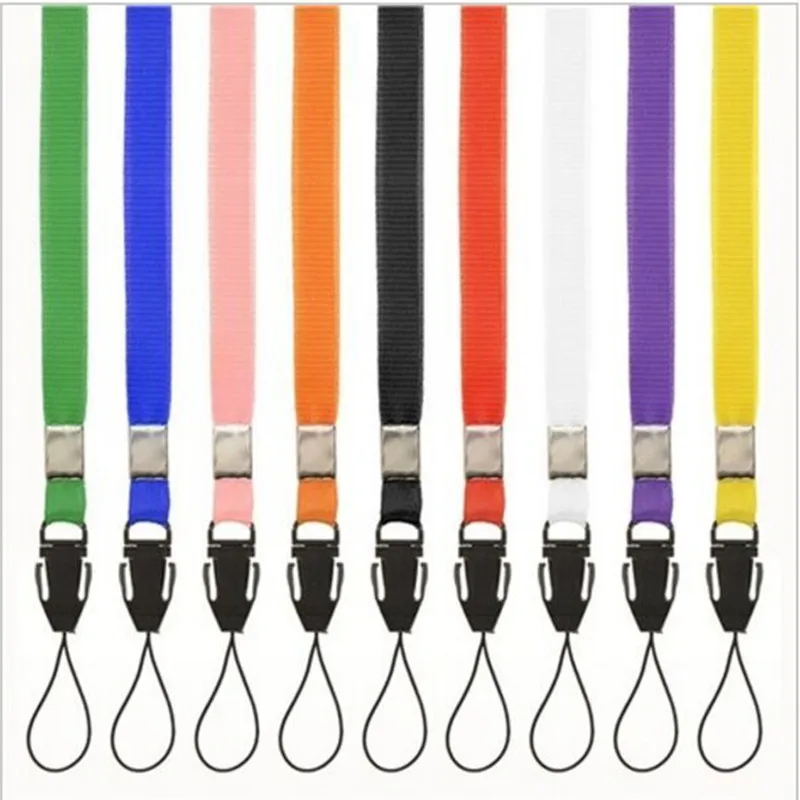 1 قطعة الحبل شريط حول ياقة الملابس ID بطاقة تمرير شارة جيم مفتاح/الهاتف المحمول لمكافحة خسر USB قوس DIY الحبل لاسو الحبل