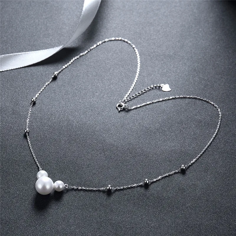 DODO Brand Pendant Wholesale Necklace Freshwater Pearls Vintage 925 Sterling Silver Jewelry Long Link Chain Animal Women SN50 (7)