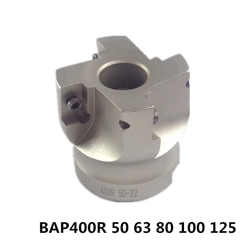 Торцевая фреза MT2 FMB22 /MT3 M12/ MT4 M16 + 400R 50 22 торцевая 10 твердосплавных вставок APMT1604 для