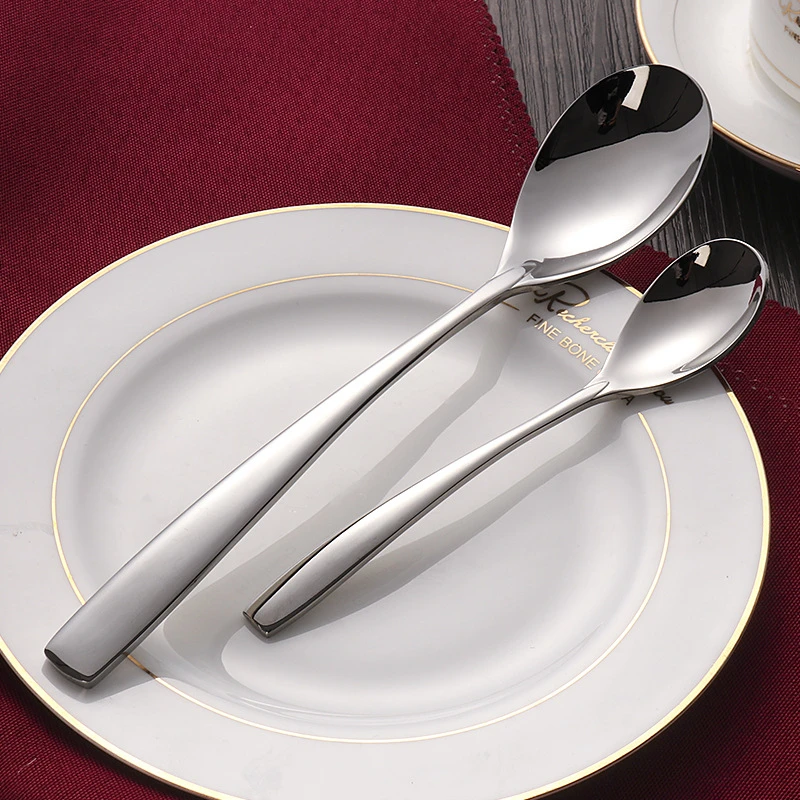 24/4pcs Dinnerware Set Stainless Steel Cutlery Set Knives Forks Spoons For Royal Silver Dinner Service for cutlery set,western style cutlery set,picnic cutlery set,stainless steel cutlery set