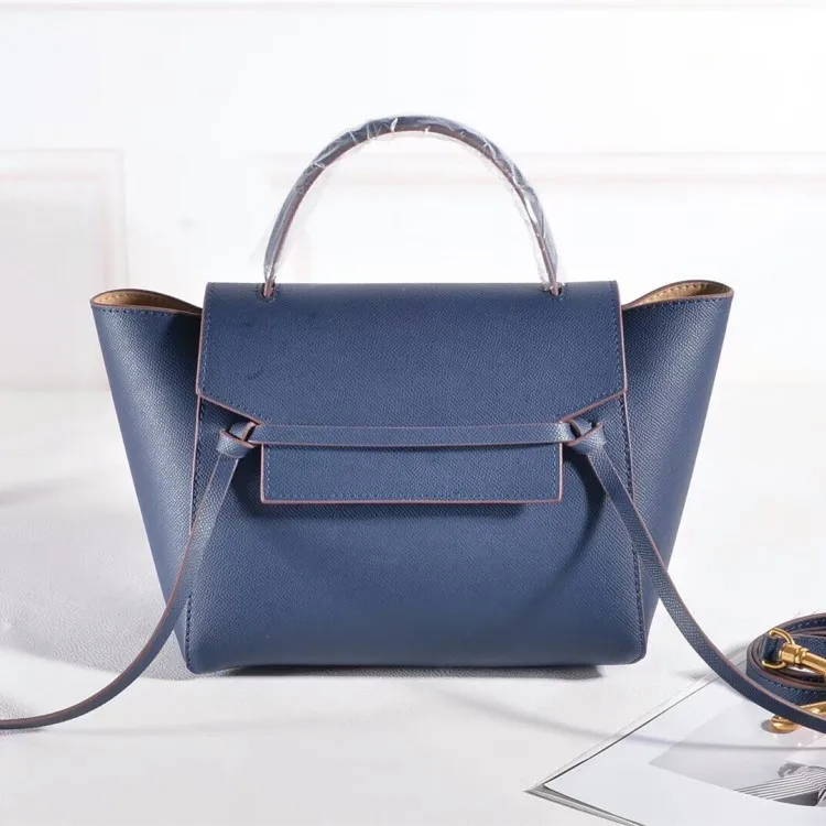 

Female Wing Bag Real Leather Palm Print Lady Handbag Cover Hasp Knot Luxury Large Capacity Women Messenger Star Same Designer