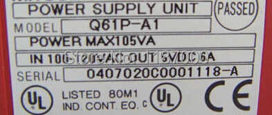 

PLC Power Supply Module for Q61P-A1 well tested working