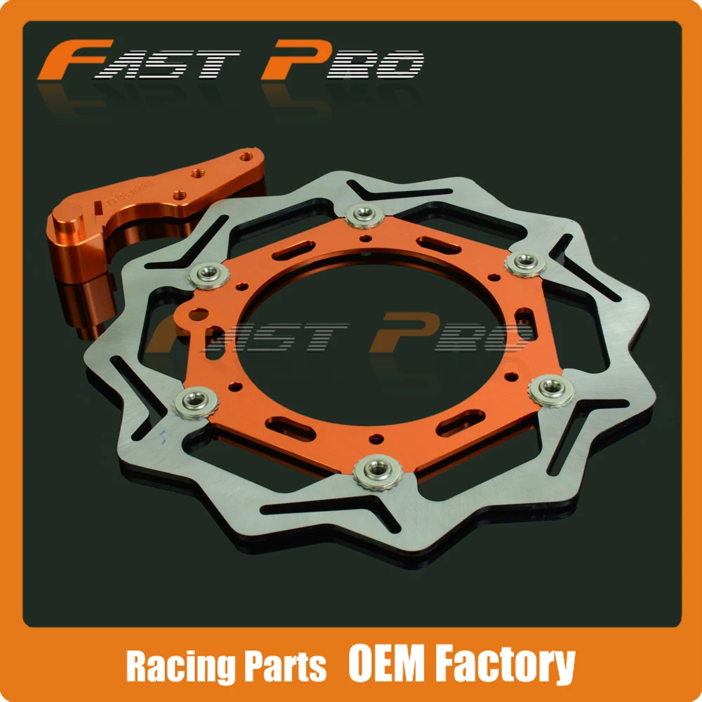 270MM Front Floating Brake Disc Rotor & Caliper Bracket Adapter for KTM