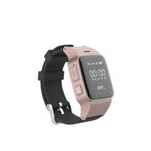 Smart uhr gps-verfolger für alte mann unterstützung Android und IOS smartphone Gold farbe smartwatch bluetooth