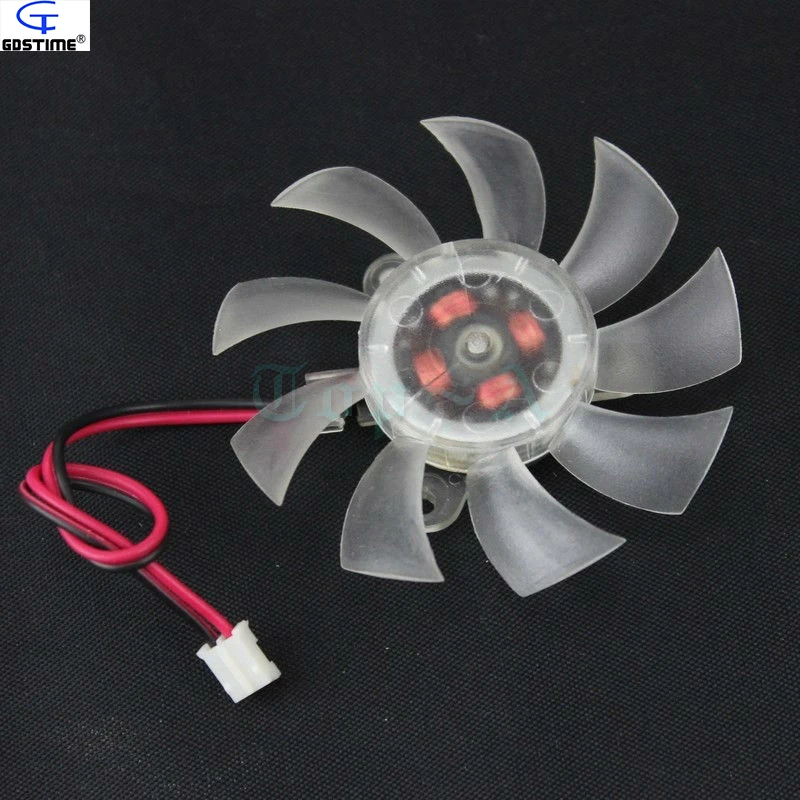 

1 Piece 2Pin 55mm Replacement Fan PC Computer VGA Video Card Cooling Heatsink Cooler 55x11mm 5.5cm