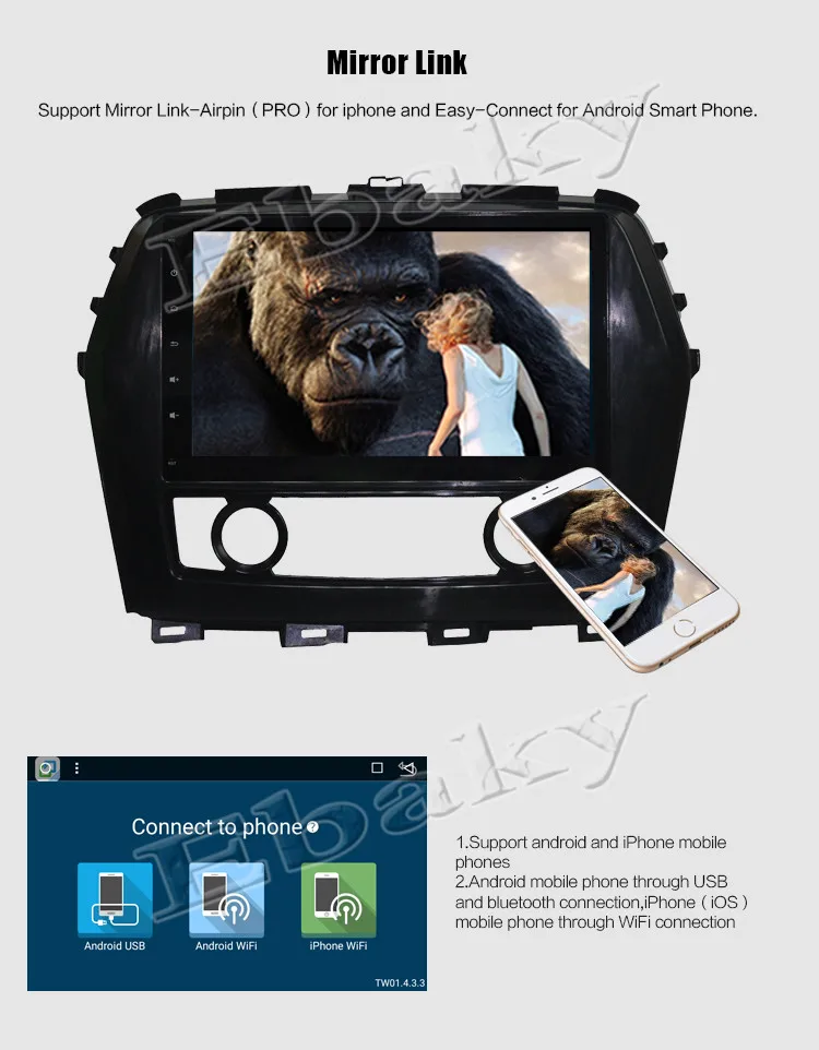 Best NaviTopia 10.1inch  2G /4G RAM 32G /64G ROM Quad Core/Octa Core Android 8.1 Car DVD Radio for Nissan Maxima 2016 s 24