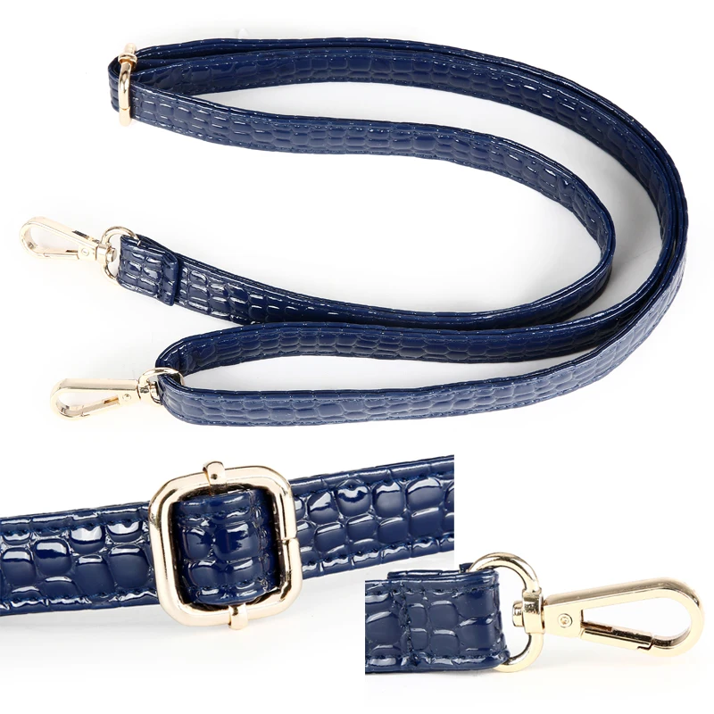 Us 10 19 15 Off 4 Metal Colors Adjule Replacement Shoulder Bag Strap Crocodile Pu Leather Straps For Purse Bags Handbags Alligator Belts In