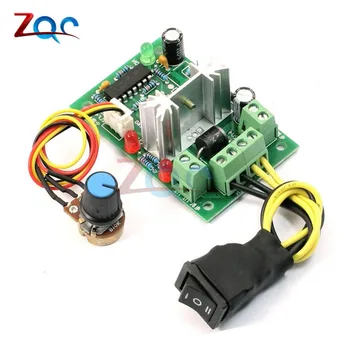 

DC 10-36V Motor Speed Controller Reversible PWM Control Forward/Reverse Switch 10V-36V 500Hz Max 5A Module 12V 24V