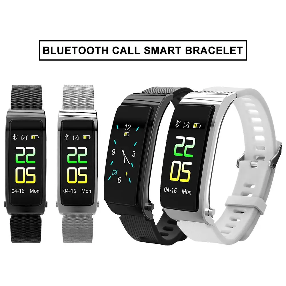 

Bluetooth Touch Fitness Tracker Bracelet Colorful Screen Heart Rate Blood Pressure Health Monitor Sport Pedometer Smart Watch
