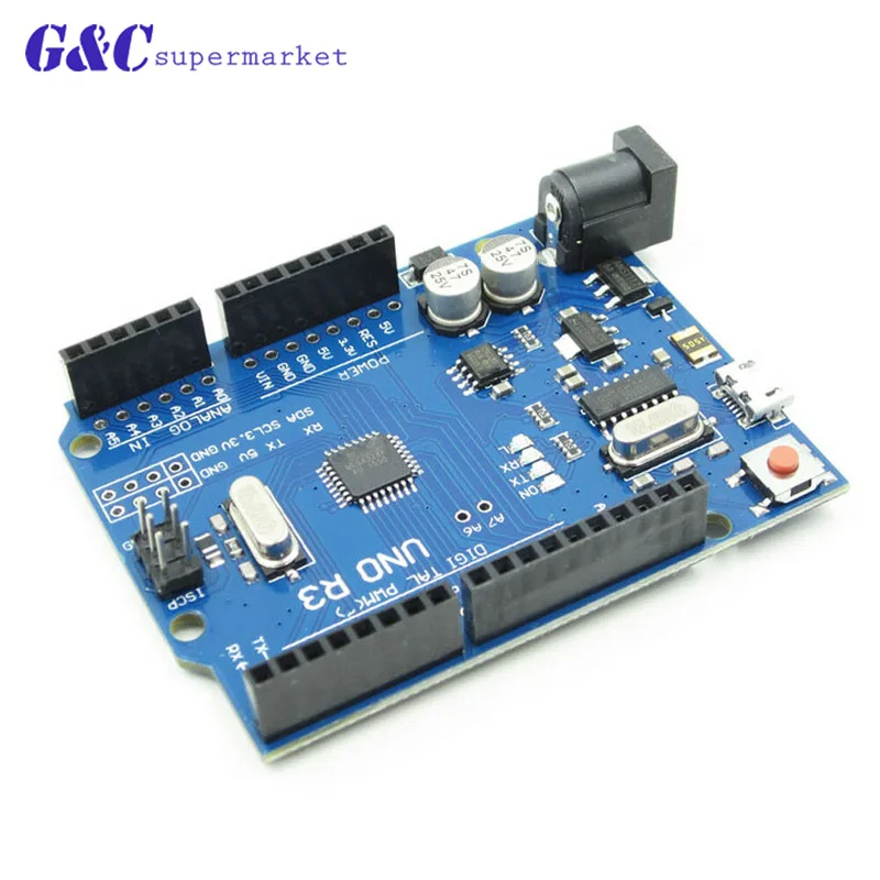 Микросхема 16 МГц Micro/mini USB для arduino UNO R3 MEGA328P|Интегральные схемы| |