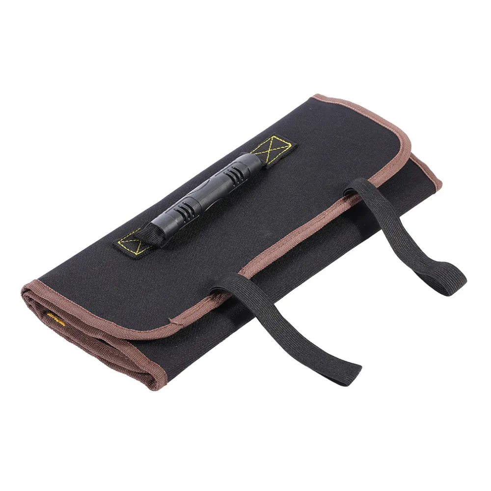 Utility Bag Multifunctional Oxford Canvas Chisel Roll Rolling Repairing Tool Practical with Carrying Handles 3 Colors|chisel roll|roll bag toolsbag