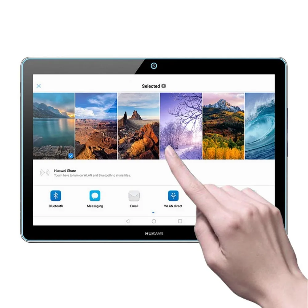 Защитные пленки для планшета для huawei MediaPad T3, 10 дюймов, закаленное стекло, ультратонкая Защита от царапин, для huawei MediaPad T3, 7 дюймов, 8 дюймов, 10 - Цвет: For T3 10 inch