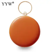 Famous Designer Women Evening Bag Khaki Ladies Handbag Luxury Clutch Bag Korean Small Round Purse Fashion Chain Messenger Bags xiyuan brand luxury full diamond clutch pineapple ladies rhinestone evening bag chain clutch purse banquet handbag messenger bag