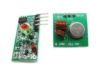 1 пара (2 шт.) модуль 433 мгц радиочастотный передатчик и приемник link kit для Arduino/ARM/MCU