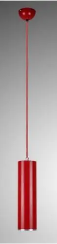 Диаметр 6 см подвесной светильник современный кухонный светильник столовая Бар Магазин счетчиков труба кулон вниз труба светодиодный светильник s офис точечный светильник - Цвет корпуса: Red