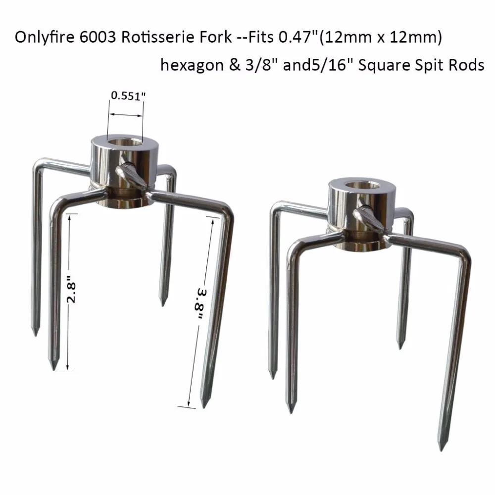 2 шт./компл. вилки для барбекю куриный гриль на древесном угле Rotisserie вертел барбекю на открытом воздухе кемпинг для пикника инструменты для приготовления пищи гаджеты