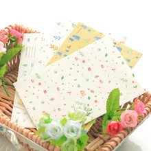 6 шт. [] маленький свежий конверт Эстетическая История жизни конверт креативная открытка для хранения карт конверт