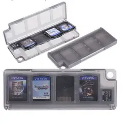 10 в 1 защитный, из твердого пластика игра хранение карт Коробка Чехол держатель для sony Игровые приставки Оборудование для psv ita PS Vita psv 1000 2000 Slim