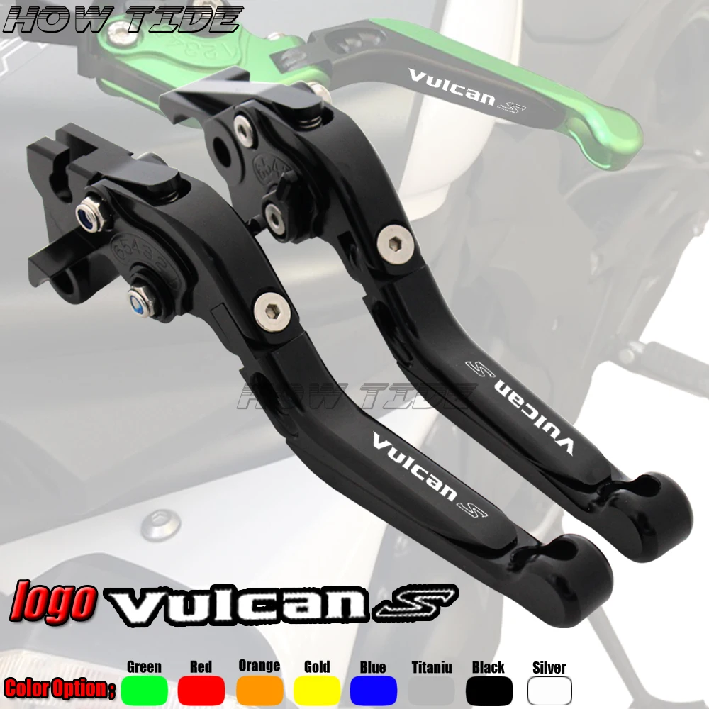 

For kawasaki VULCAN S 650 VN650 EN650 2015 2016 2017 Adjustable Folding Extendable Brake Clutch Levers Motorcycle Brakes