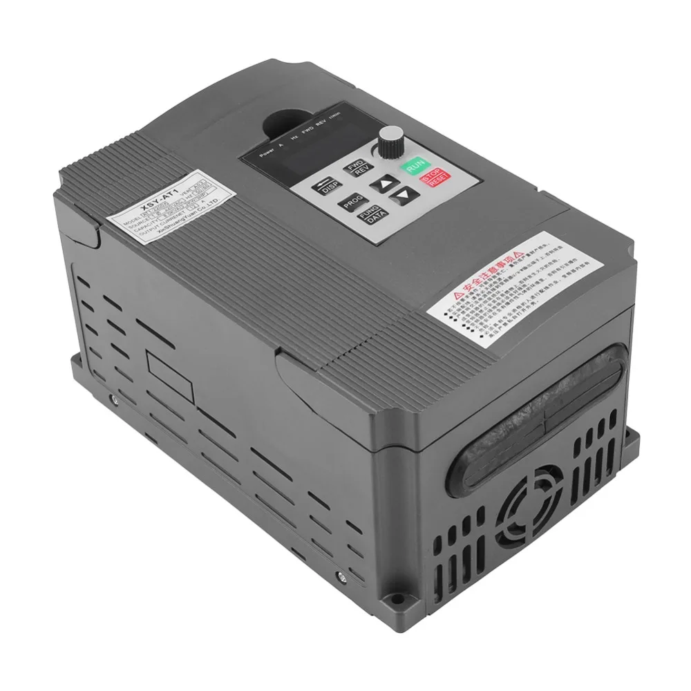 

1Pcs Adjustable-Frequency Drive 220V Variable Frequency Drive VFD Speed Controller for 3-phase 2.2kW AC Motor