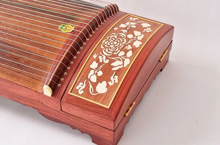 Китайский палисандр guzheng Dunhuang профессиональные деревянные музыкальные инструменты 21 струны Zheng Zither cither, sackbut, zithern Китай