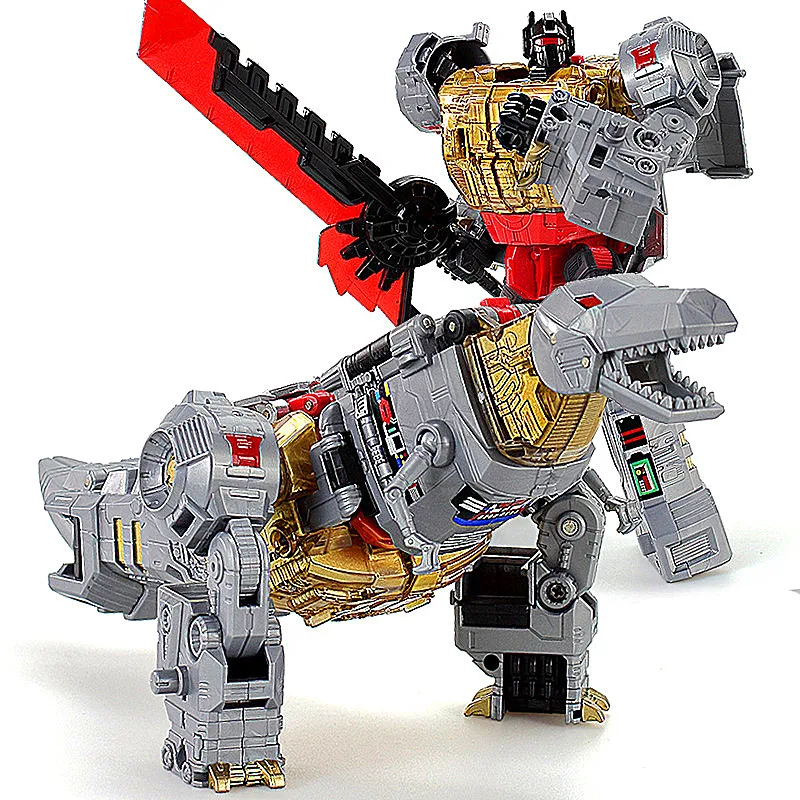 Dinoking Volcanicus Grimlock Slag Sludge Snarl Swoop slash Dinobots 5IN1 Action Figure Robot Toys Dinoking Volcanicus Grimlock Slag Sludge Snarl Swoop slash Dinobots 5IN1 Action Figure Robot Toys