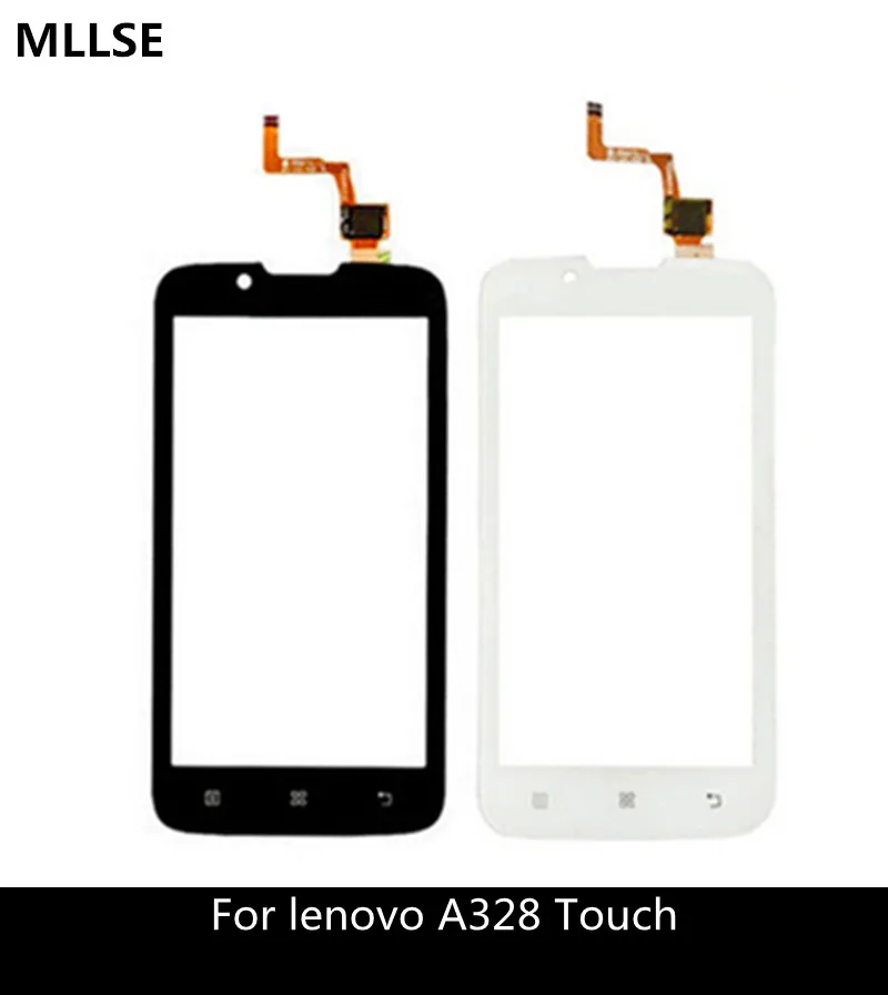 

4.5 inch Mobile Phone Touch Panel Sensor For Lenovo A328 A 328 A328t Touchscreen Digitizer Replacement Outer Front Glass Screen