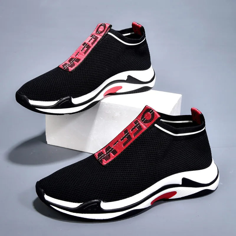 red Del Black Secado Masculinos Aire Blanco Al Casual Air Hombres Agujero Libre De Moda Rápido Alto Marea Neta Tacón Zapatos Mesh 4TwCq