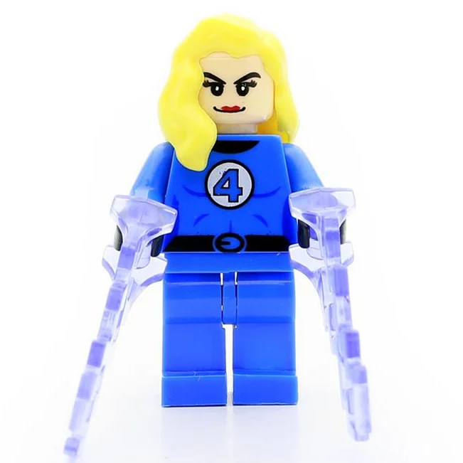 Beste Enkele Verkoop Onzichtbare Meisje Fantastische Vier 4 MARVEL SUPER HEROES XH037 Monteren Minifig Model Bouwstenen Kinderen Speelgoed