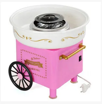 

Electric Mini Sweet cotton candy maker machine nostalgia DIY Cotton Candy sugar machine for kids gift children girl boy 220V