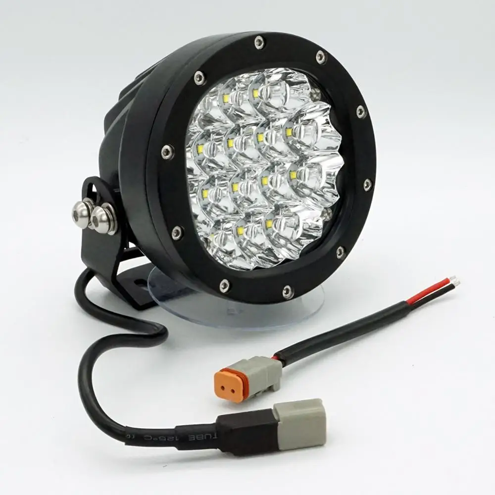 80w led work light high bright 80w led driving light spot led work light flood led driving light 5inch off-road light 5inch auto car offroad suv truck 4x4 4wd atv motorcycle utv newest working lamp 12v (6)