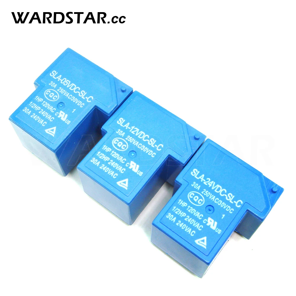

Power Relay SLA-05VDC-SL-C SLA-12VDC-SL-C SLA-24VDC-SL-C 5V 12V 24V 6Pin PCB Relay 30A New Original
