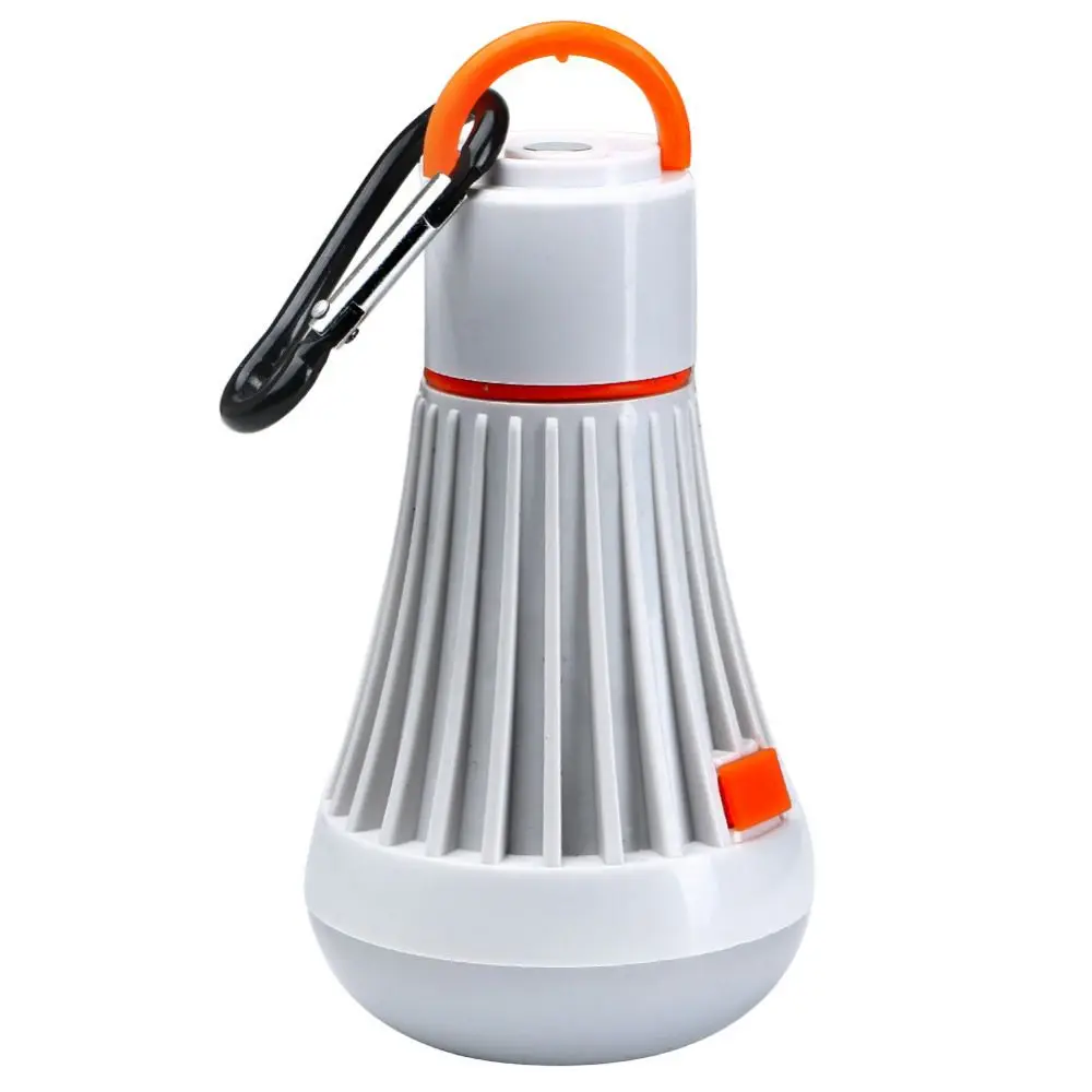 

LED Portable Camping Light LED Flashlight Use 18650 Battery 3W Hanging Lamp 4 Modes 2 Colors Portable Lanterns LED Bulb