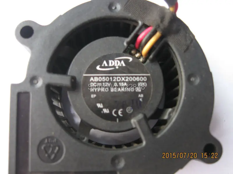 ADDA 5020 DC12V 0.15A AB05012DX200600 (3)